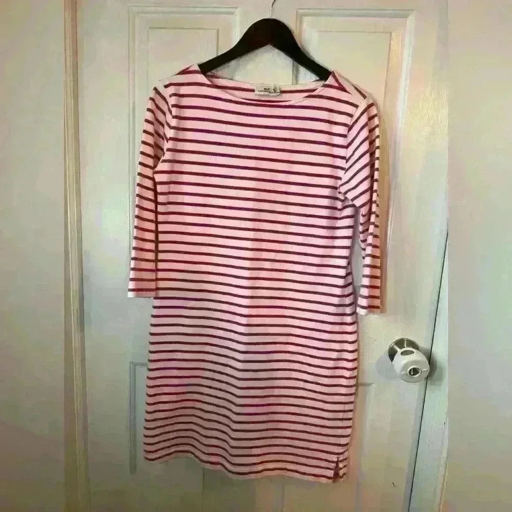 Vineyard Vines dress small pink white